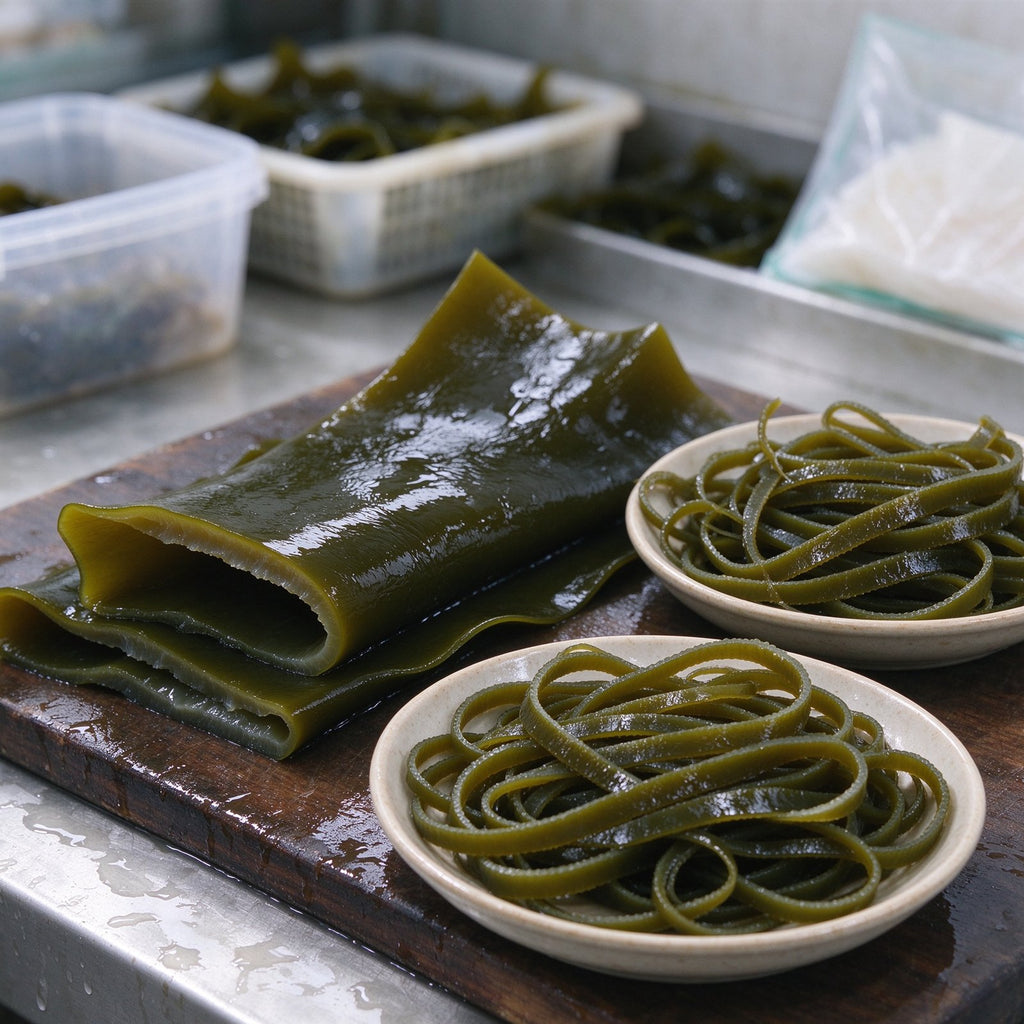 Fresh Kelp Sheets and Shreds