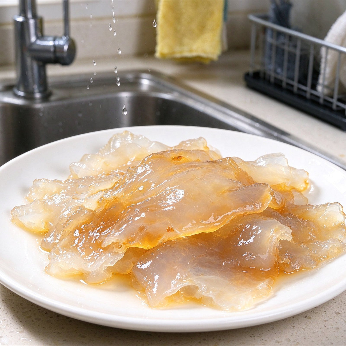 Fresh Jellyfish Slices for Salads
