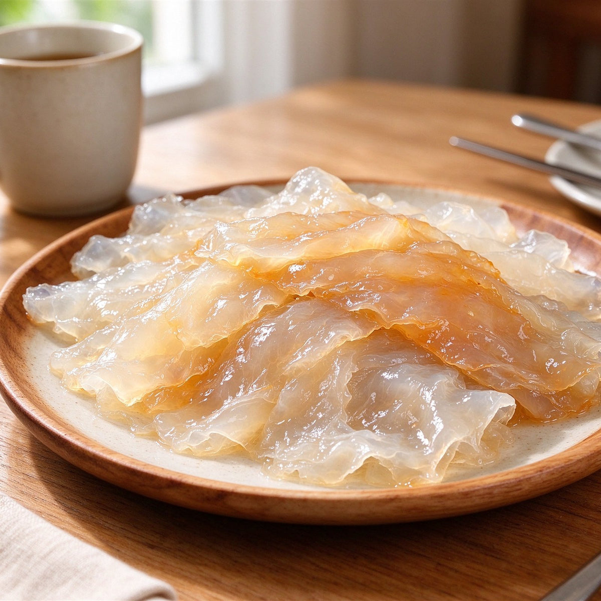 Fresh Jellyfish Slices for Salads