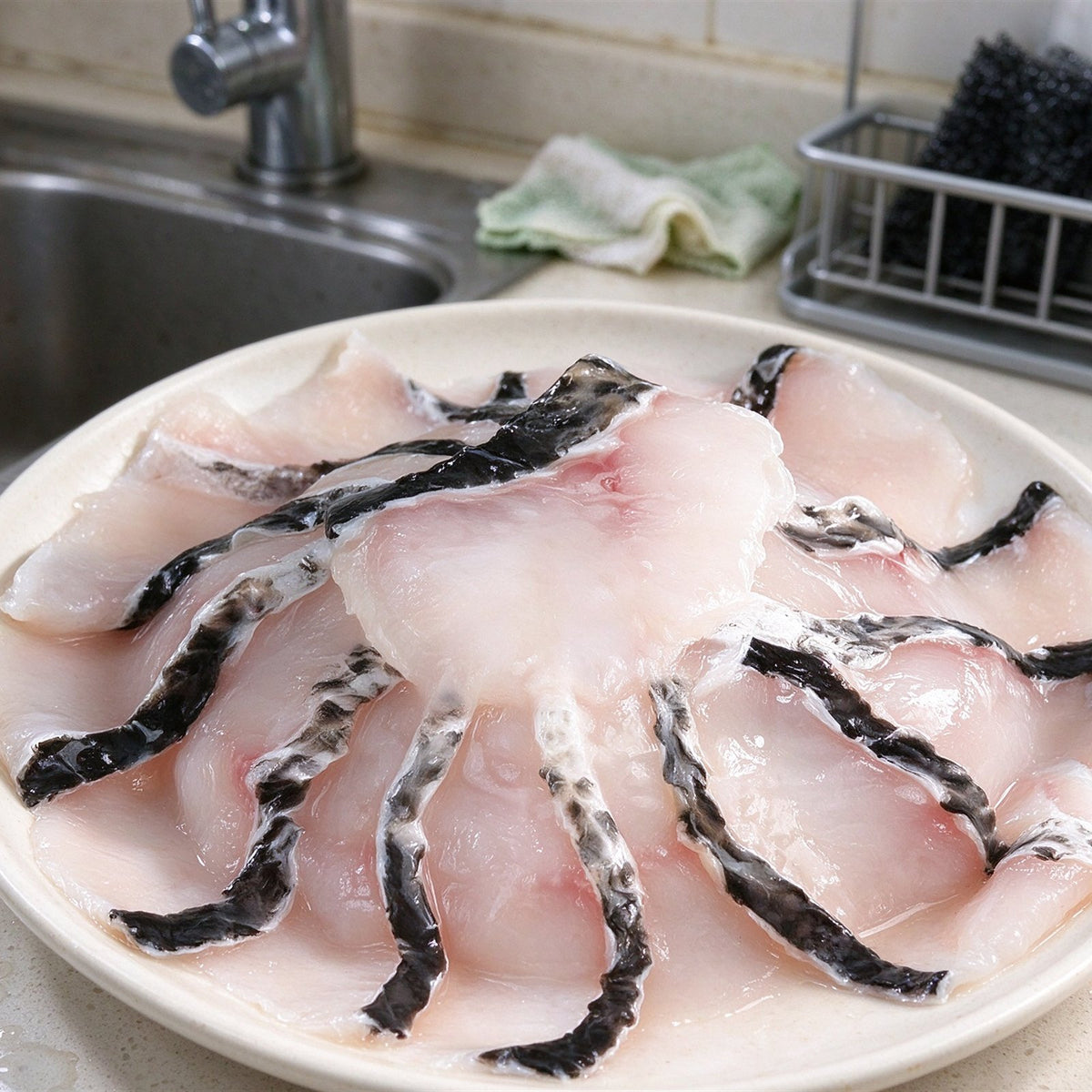 Fresh Boneless Sliced Snakehead Fish
