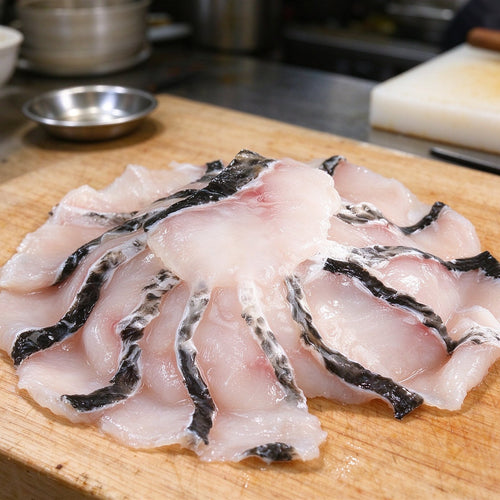 Fresh Boneless Sliced Snakehead Fish
