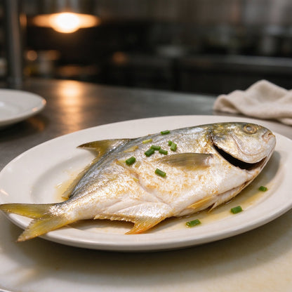 Premium Fresh Whole Golden Pomfret